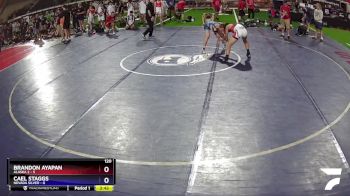 120 lbs Quarters & Wb (16 Team) - Brandon Ayapan, Alaska 2 vs CAEL STAGGS, Nevada SILVER