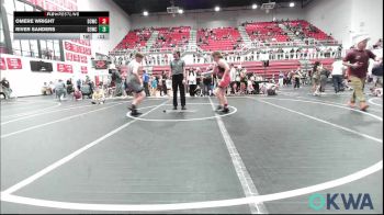 140-160 lbs Quarterfinal - Harley Nunez, Noble Takedown Club vs Henry Hanzlicek, Harrah Little League Wrestling