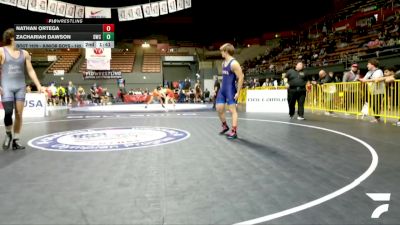 Junior Boys - 175 lbs Cons. Round 4 - Joseph Ashby, Monterey High School Wrestling vs Mitchel Tate, Sutter Union High School Wrestling