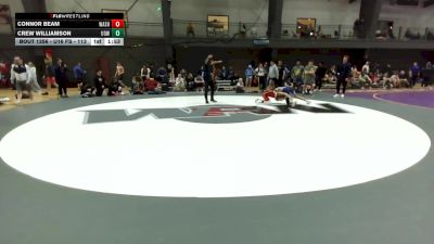 U16 FS - 113 lbs Cons. Round 3 - Connor Beam, Washington vs Crew Williamson, UP Outlaw WC