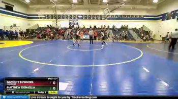 120 lbs Quarterfinal - Matthew Donaglia, Tonasket vs Garrett Edwards, Cashmere