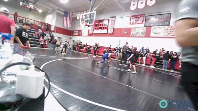 130 lbs Rr Rnd 2 - Audrey Hembree, Wyandotte Youth Wrestling vs Giselle Bailey, Midwest City Bombers Youth Wrestling Club