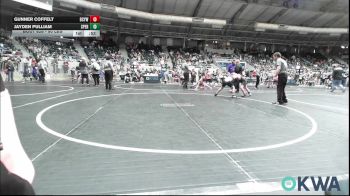 90 lbs Consi Of 8 #1 - Gunner Coffelt, Bridge Creek Youth Wrestling vs Jayden Pulliam, Sperry Wrestling Club