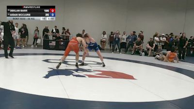 60 kg Cons. Sub-rd Of 32 - Deklan Barr, Young Guns Wrestling Club vs Aidan McClure, Suplex Wrestling Club