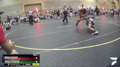 Semis & 1st Wrestleback (8 Team) - Erian McCray, Backyard Brawlers vs Imani Satiacum, Aggression Legionaries