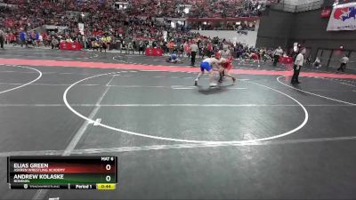 150 lbs Champ. Round 2 - Elias Green, Askren Wrestling Academy vs Andrew Kolaske, Bonduel