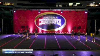 Titan Elite All Stars - Atlas [2026 L2.2 Junior - PREP Day 1] 2026 Cheer Power Trenton Showdown