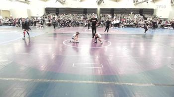 48-B lbs Consi Of 16 #2 - Jah'son Brown, Spazz Wrestling vs Gino Rossi, Jefferson Township