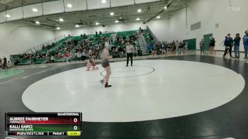 140 lbs Quarterfinal - Aubree Fahrmeyer, Torrington vs Kalli Garci, Burns/Pine Bluffs