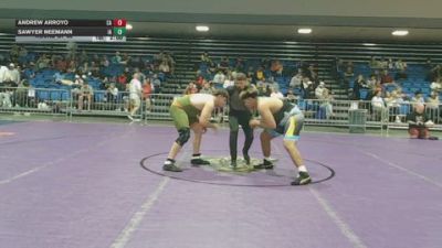 285 lbs Round Of 32 - Andrew Arroyo, CA vs Sawyer Neemann, IA