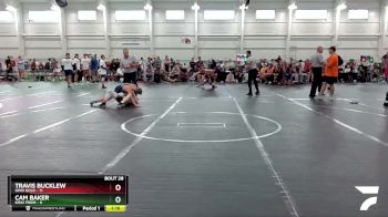 120 lbs Round 7 (8 Team) - Travis Bucklew, Ohio Gold vs Cam Baker, Kiski Pride