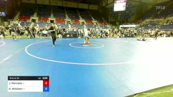 145 lbs Rnd Of 32 - Justyce Dale Mercado, Hawaii vs Hayden Whidden, Florida