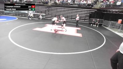 6A 215 lbs Cons. Round 3 - Kaleb Pigg, Westlake vs Cooper Stosich, Lone Peak