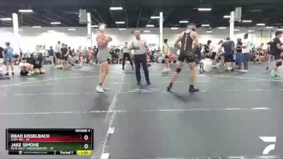 160 lbs Round 4 (6 Team) - Jake Simone, Este Built Underground vs Brad Kisselbach, Suzy WC