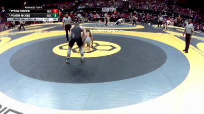 D2-138 lbs 3rd Place Match - Tyson Spicer, New Lexington vs Austin McKee, Buckeye