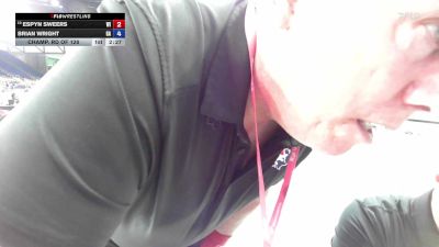 175 lbs Champ. Rd Of 128 - Espyn Sweers, WI vs Brian Wright, GA