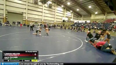 149 lbs Finals (2 Team) - Landon Nielson, South Central Utah vs Kace Fullmer, Idaho 1