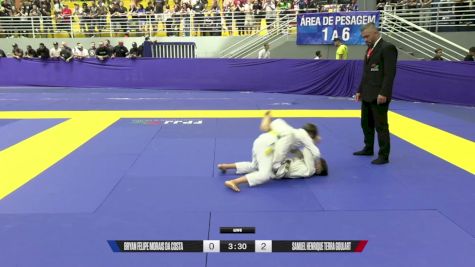 BRYAN FELIPE MORAIS DA COSTA vs SAMUEL HENRIQUE TERRA GOULART 2026 FPJJ Circuito Paulista GI Etapa 1