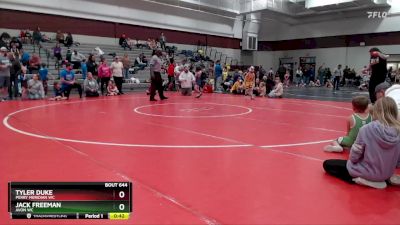 55-59 lbs Round 4 - Jack Freeman, Avon WC vs Tyler Duke, Perry Meridian WC