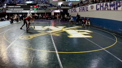 132 lbs Round Of 16 - Jamari Alston, Military Magnet vs Tyler Henderson, Chesnee