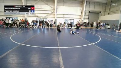 53 lbs Cons. Round 2 - Stetson Maestas, Stallions Wrestling Club vs Zeivier Lindsay, South Sevier
