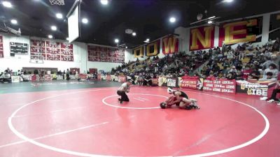 106 lbs Quarterfinal - Javi Tapia, Warren vs Daniel Barajas, Downey
