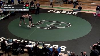 165 lbs Placement Matches (8 Team) - Evan Juelfs, Sturgis Brown vs Ridley Waldo, Aberdeen Central