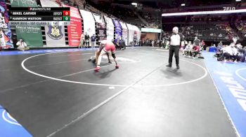 157 Class 3 lbs Cons. Round 3 - Kamron Watson, Hazelwood East vs Mikel Carver, Jefferson City