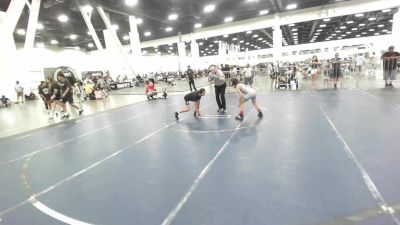 80 lbs 5th Place - Ruby Encinas, Dog Pound WC vs Lilyana Rogers, Carlsbad Combat WC