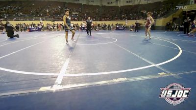 120 lbs Semifinal - Corbin Davis, Lions Wrestling Academy vs Nathaniel Whiteside, Randall Youth Wrestling Club