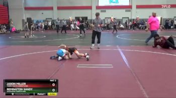 50 lbs Cons. Round 3 - Jaxon Miller, Tiger Youth Wrestling vs Remington Sandy, Assassins Wrestling