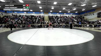 190 lbs Final - Noah Colon, Manchester vs Wyatt Podielsky, Ridgefield