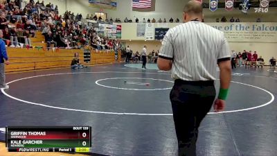 113 lbs Semifinal - Griffin Thomas, Sherwood vs Kale Garcher, Newberg