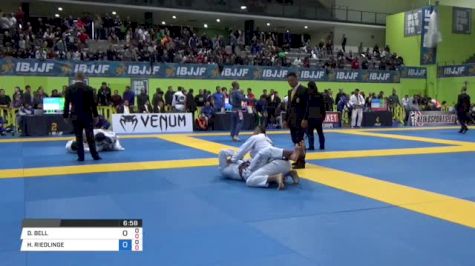 DOMINIQUE BELL vs HENRIQUE RIEDLINGE 2018 European Jiu-Jitsu IBJJF Championship