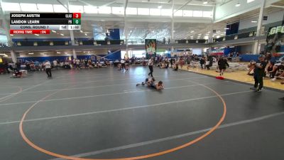 113 lbs Cons. Round 7 - Landon Learn, Unattached vs Joseph Austin, Glasgow Wrestling