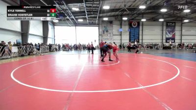 285 lbs Consi Of 16 #1 - Brahm Hostetler, OH vs Kyle Terrell, GA