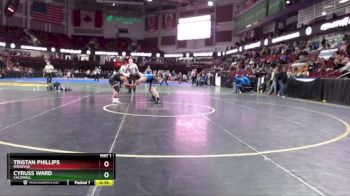 182 lbs Cons. Round 3 - Tristan Phillips, Ridgevue vs Cyruss Ward, Caldwell