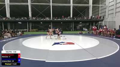 130 lbs Reagan Eaton, Nebraska vs Scarlet Richards, Arizona Black