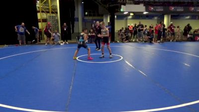 93 lbs 5th Place Match - Aaron Schuett, MWC Wrestling Academy vs Mannix Davis, Wrestling With Character