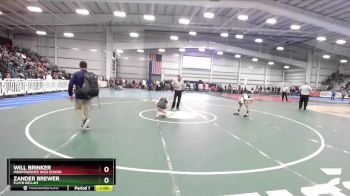 5-106 lbs Cons. Round 1 - Zander Brewer, Floyd Kellam vs Will Brinker, Independence High School