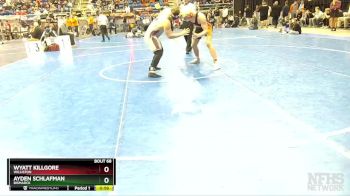 215 lbs Cons. Round 3 - Ayden Schlafman, Bismarck vs Wyatt Killgore, Williston