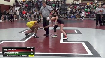 100 lbs Cons. Round 2 - Taelynn Bass, NH/TV vs Wynter Morgan, Marion