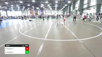 120 lbs Consi Of 32 #1 - Kane Bryson, NC vs Brandon Rayack, NJ