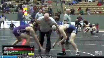 A 152 lbs 5th Place Match - Cooper Horton, Marion County vs Josh Ward, Page
