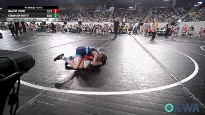 52 lbs Quarterfinal - Brody Boyd, Team Tulsa Wrestling Club vs Brooks Wood, Husky WC