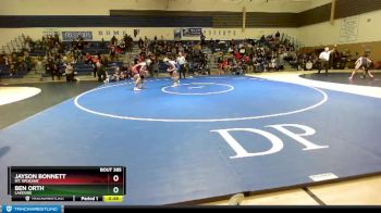 138 lbs 3rd Place Match - Jayson Bonnett, Mt. Spokane vs Ben Orth, Lakeside