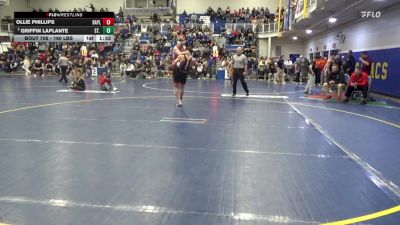 160 lbs R-16 - Ollie Phillips, Baylor-TN vs Griffin LaPlante, St. Francis-NY