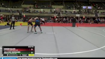 160 lbs Round 4 - Brayden Berinobis, Immortal Athletics WC vs Waker Black, Big Game Wrestling Club