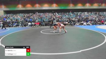 120 lbs Semifinal - Ramona Reinitz, Centralia vs Xiomara Gallego, Poway