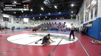 113 Boys 3rd Place Match - Nickolas Ortiz, Brawley vs Jason Lin, La Costa Canyon